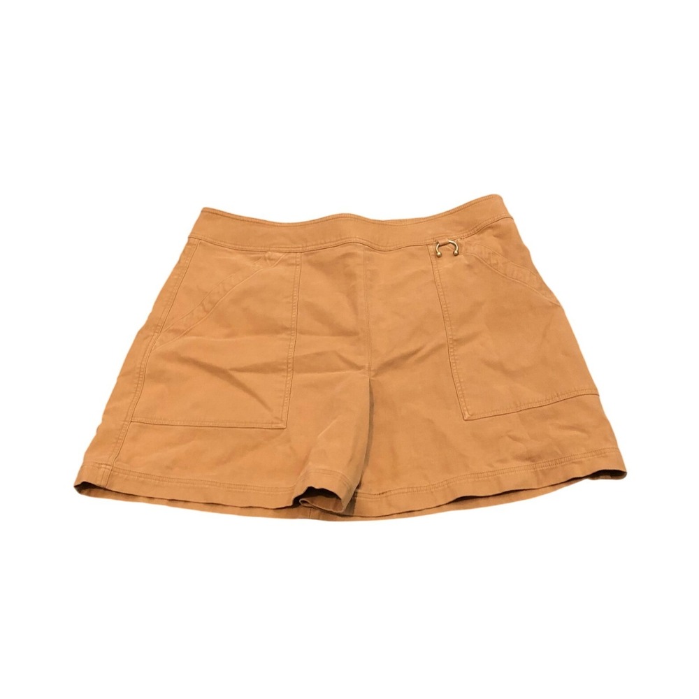 A.L.C. Skirt Womens 12 Tan Utility Mini Cotton A-Line 1202-4199
